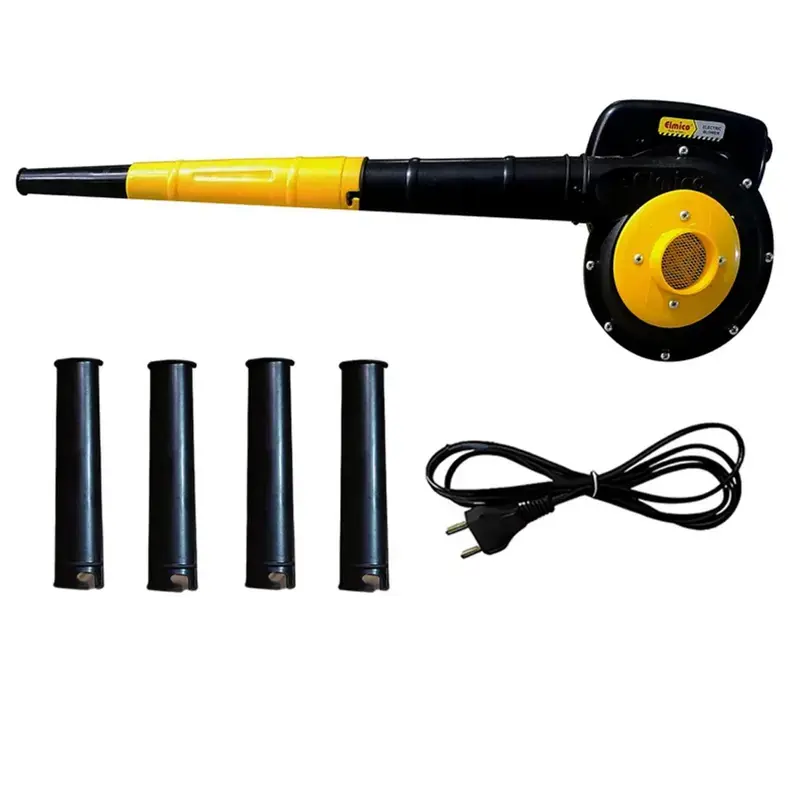 Elmico 450 W Electric Air Blower With 4 Extra Long Pipe & Extension Wire (EB-2+W+4P) (6 Month Warranty) Same Day Shipping